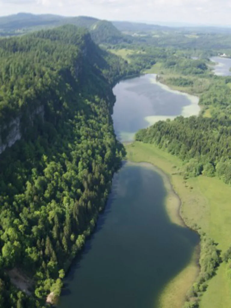 Les Quatre Lacs en format vertical
